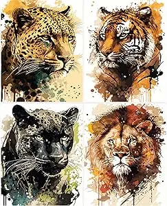 Diamond painting animal