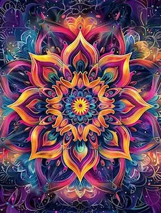 diamond painting mandala